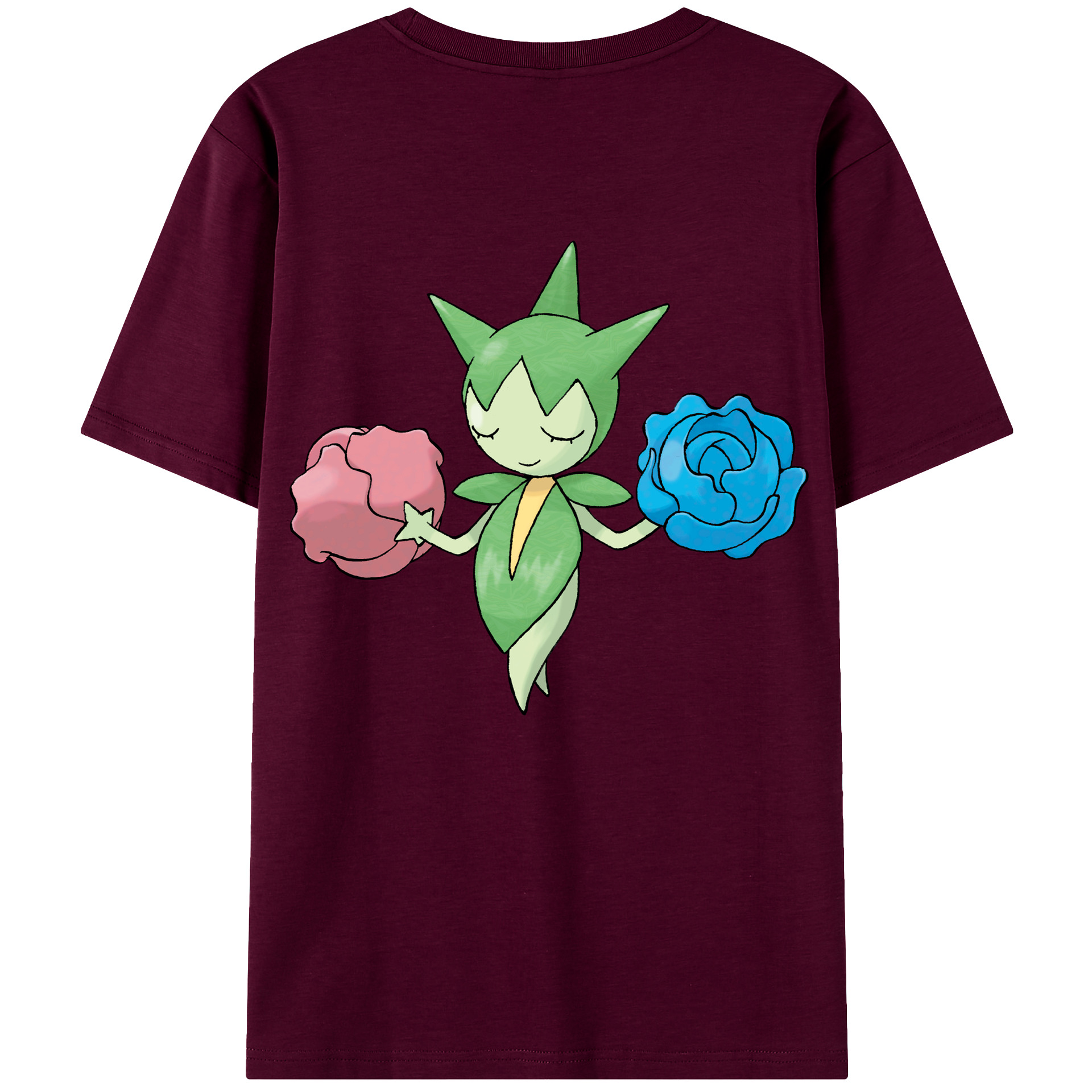 （画像用） ポケットモンスター Pokémon レディース半袖Tシャツ(バックプリント)